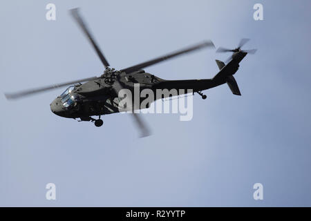 UH-60 della Guardia Nazionale dell'Esercito degli Stati Uniti Foto Stock