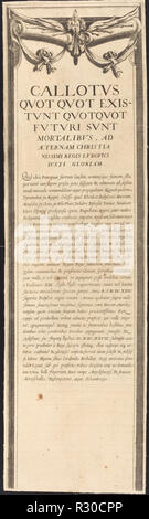 L'Assedio di La Rochelle [piastra 8 di 16; set comprende 1952.8.97-112]. Data: 1628/1631. Medium: attacco e incisione. Museo: National Gallery of Art di Washington DC. Autore: Assistente di Jacques Callot. Foto Stock