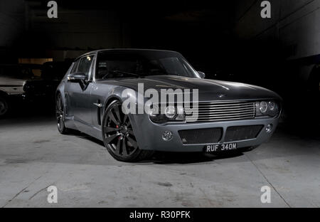 Segrave Jensen Interceptor modificato e modernizzato classic British muscle car con una Viper motore V10 Foto Stock