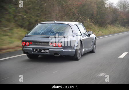 Segrave Jensen Interceptor modificato e modernizzato classic British muscle car con una Viper motore V10 Foto Stock