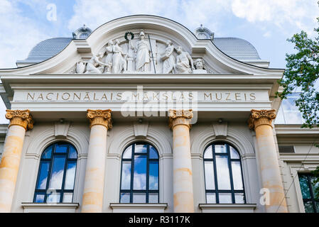 La Lettonia il Museo Nazionale di Arte è la più ricca collezione di arte nazionale in Lettonia. Riga, Lettonia, Paesi baltici, Europa. Foto Stock