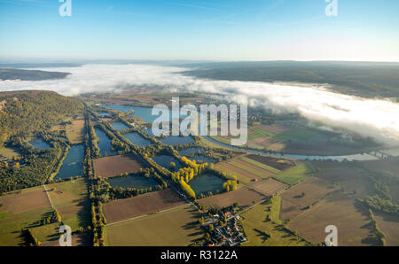 Vista aerea, vista aerea, servizi per lo svago Höxter-Godelheim, Godelheimer Straße, su Ziegenberg, Goslar distretto, Bassa Sassonia, Germania, Europa Boffze Foto Stock