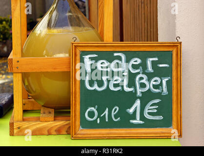 FederweiÃŸer Foto Stock