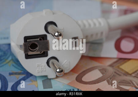 costi energetici Foto Stock