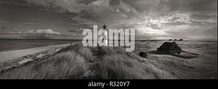 Scenic con faro a sylt Foto Stock