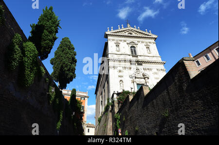 Chiesa dei Santi Domenico e Sisto a Roma. Foto Stock