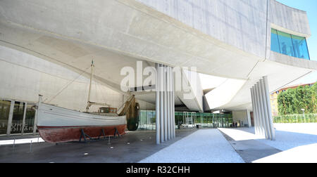 Mazzi da Zaha Hadid a Roma Flaminio. Foto Stock