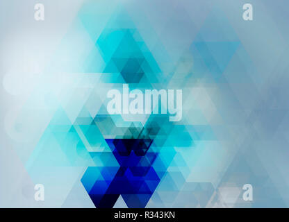 Abstract la tecnologia di ricerca Foto Stock