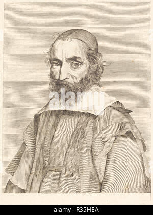 Nicolas-Claude Fabri de Peiresc. Data: nel o dopo il 1637. Dimensioni: piastra: 19,8 x 14,8 cm (7 13/16 x 5 13/16 in.) foglio: 26 x 19,5 cm (10 1/4 x 7 11/16 in.). Medium: incisione su carta vergata. Museo: National Gallery of Art di Washington DC. Autore: Dopo Claude Mellan. Foto Stock