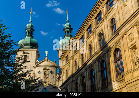 La Chiesa al M.D.Retigove street a Praga Foto Stock