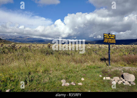 La Colombia, St Augustin, paesaggio Foto Stock