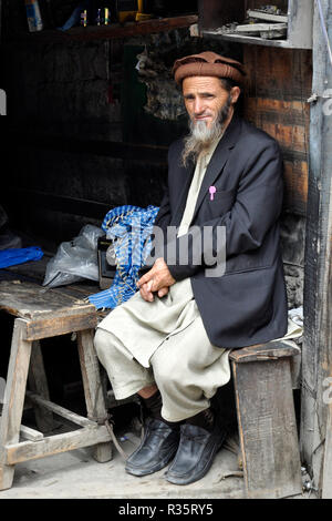 Il Pakistan, biglietto, mercato vecchio Foto Stock