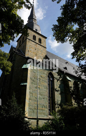 Chiesa prepositura st. walburga werl Foto Stock