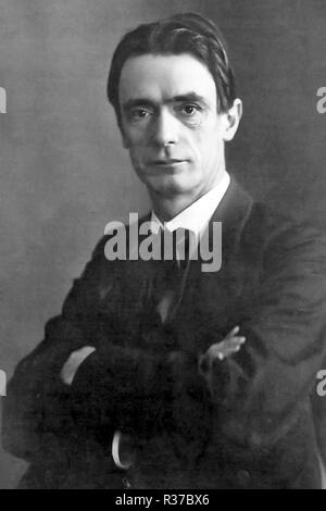 Rudolf Joseph Lorenz Steiner (1861 - 1925), filosofo austriaco Foto Stock