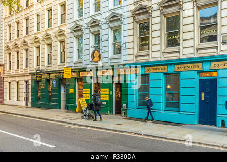 Una tipica vista in Londra Foto Stock