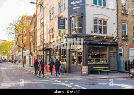 Una tipica vista in Londra Foto Stock