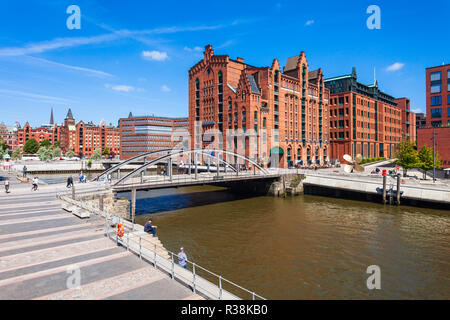 International Maritimes Museum nel quartiere Hafencity di Amburgo in Germania Foto Stock