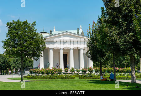 Tempio di Teseo, Volksgarten o Folk Park, Vienna, Stato di Vienna, Austria Foto Stock