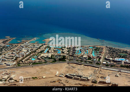 L'hotel e i suoi servizi a Hurghada Foto Stock