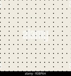 Vector seamless pattern. Semplice ed elegante texture astratta. Ripetizione cerchi geometrica Illustrazione Vettoriale