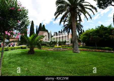 Via Appia Antica di Roma. Foto Stock