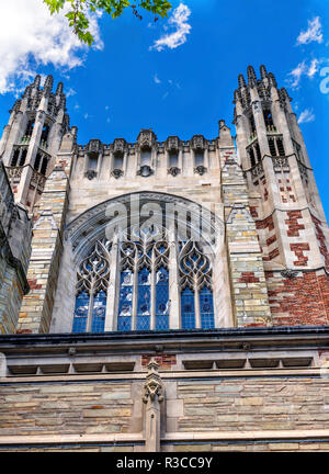 Sterling legge edificio scolastico, Yale University di New Haven, Connecticut. Completata nel 1931 e uno dei migliori di noi legge le scuole Foto Stock