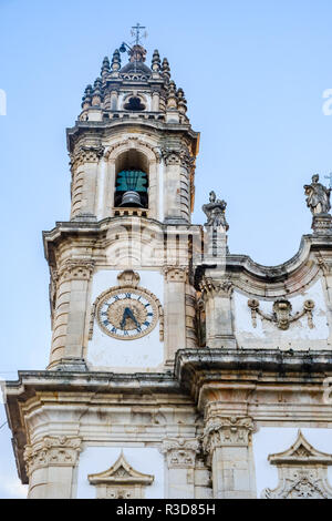 Lamego, Portogallo - 5 Ottobre 2018 : i dettagli del Santuario di Nostra Signora dei Rimedi ,District Viseu, in Portogallo Foto Stock