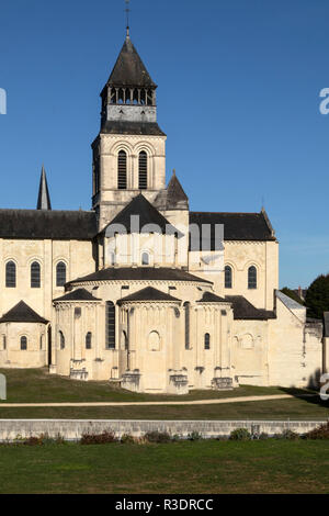 Abbaye de Fontevraud, Loire, Francia Foto Stock