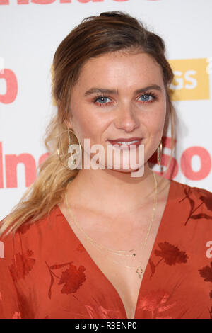 L'interno Soap Awards 2018 - Arrivi con: Chelsea Halfpenny dove: Londra, Regno Unito quando: 22 Ott 2018 Credit: Lia Toby/WENN.com Foto Stock