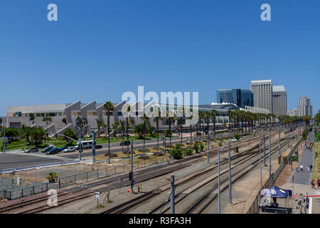 Il Centro Congressi di San Diego, San Diego, California, Stati Uniti. Foto Stock