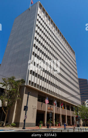 San Diego City Hall nel centro cittadino di San Diego, California, Stati Uniti. Foto Stock