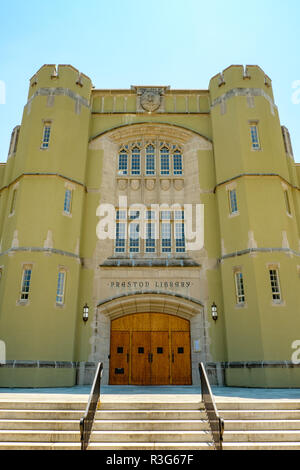 Libreria di Preston, Virginia Military Institute, Lexington, Virginia Foto Stock