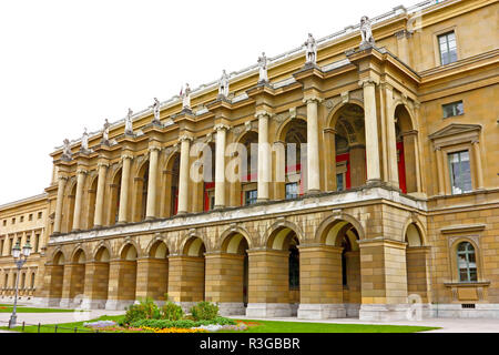 Monaco di Baviera, Germania, Settembre 16, 2010: Residenz di Monaco di Baviera, Germania. Il Monaco di Baviera Residenz è l'ex palazzo reale dei sovrani bavaresi in centr Foto Stock