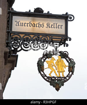 Scudo Auerbach's Keller Foto Stock