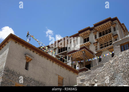 Palazzo di Shey, Jammu e Kashmir in India. Shey utilizzato per essere la capitale del Ladakh e antiche. Foto Stock