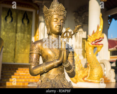 Sud-est asiatico, Thailandia Chiang Mai, Wat Prasingh è il più visitato posto in Chiang Mai Foto Stock