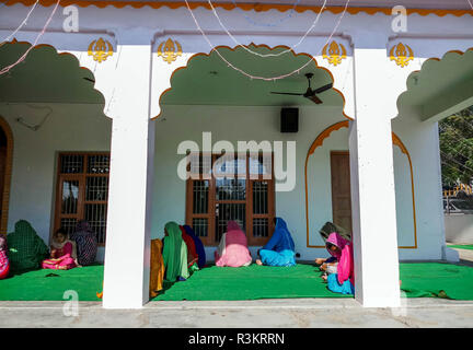 Mohali, Punjab (India). 23 Nov, 2018. La religione sikh pellegrini sono visto che frequentano i rituali in occasione del 550 anniversario della nascita del Guru Nanak Dev in Mohali.Sikhismo fu fondata nel XV secolo dal Guru Nanak, chi si staccò dall induismo, India la religione dominante e ha predicato la parità di gare e di generi e la reiezione di immagine-culto e il sistema delle caste. Credito: Saqib Majeed SOPA/images/ZUMA filo/Alamy Live News Foto Stock