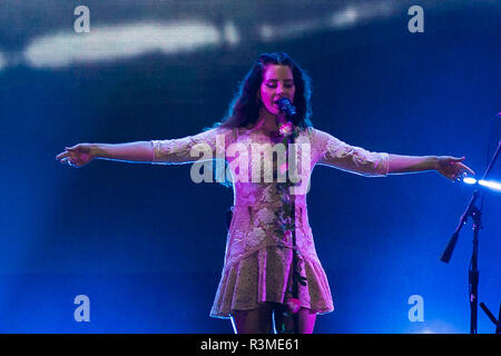 Lana Del Rey durante la Cracovia Live Festival 2017 a Cracovia in Polonia il 19 agosto 2017 Foto Stock