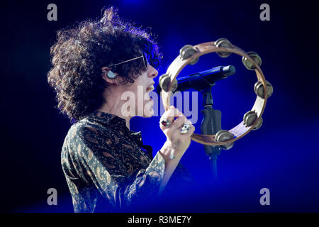 LP ( Laura Pergolizzi ) durante la vita di Oswiecim Festival 2017 in Oświęcim, Polonia il 24 giugno 2017 Foto Stock