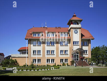 Town Hall in Jastarnia. Penisola di Hel. Polonia Foto Stock