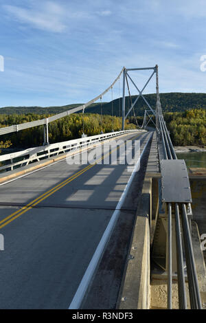 Liard River Bridge, British Columbia, Canada Foto Stock