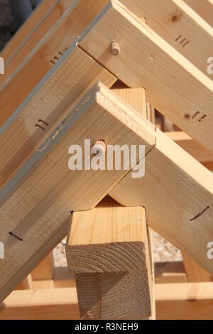 Composti in legno Foto Stock