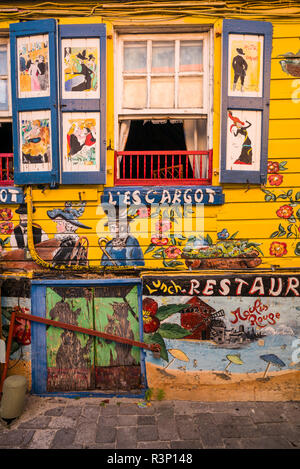 Sint Maarten. Philipsburg, L'Escargot ristorante Foto Stock