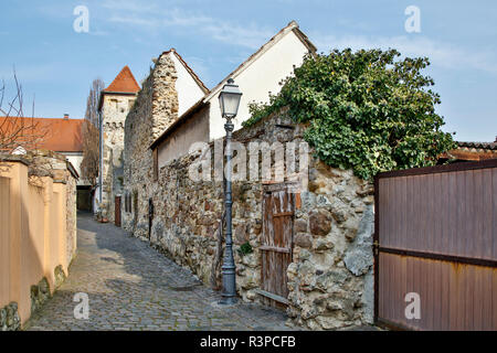 Germania, Freinsheim, parete della città Foto Stock