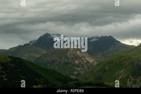 Maestoso kazbegi Foto Stock
