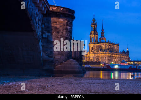 Chiesa cattolica / cattedrale dresden Foto Stock