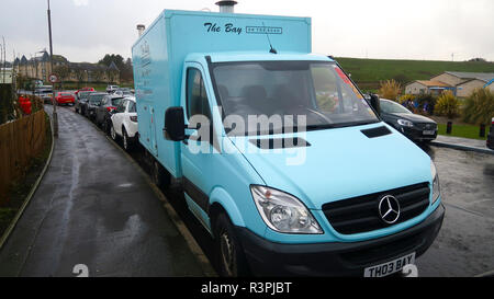 La baia di pesce e chip shop Stonehaven Foto Stock