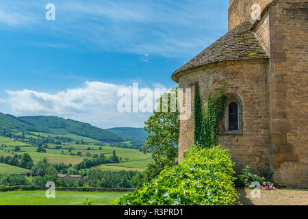 Chateau de, Pierreclos Pierreclos, Maconnaise, Borgogna, Francia Foto Stock