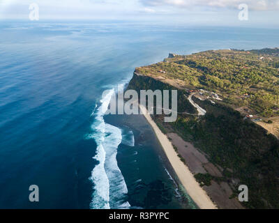 Indonesia, Bali, vista aerea di Nyang Nyang beach Foto Stock