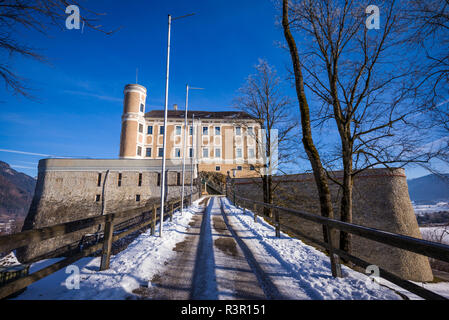 L'Austria, la Stiria, Trautenfels, Castello di Trautenfels Foto Stock